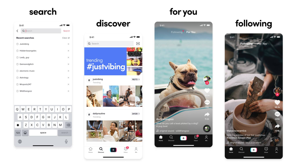 Discover Page TikTok